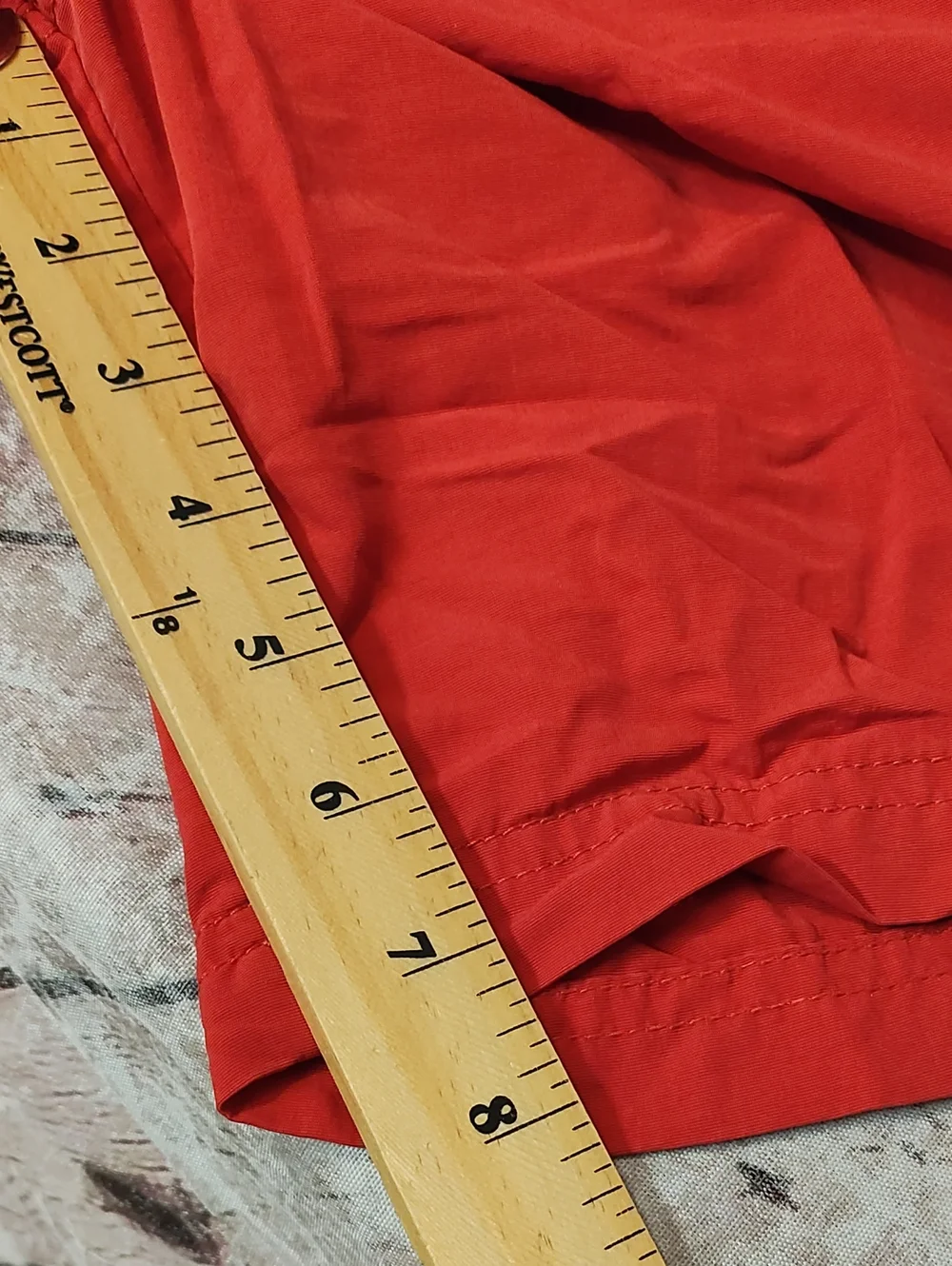 Tommy Hilfiger Red Flag Y2K Swim Shorts Small Liner